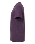 American Apparel 2001CVC Heather Eggplant — direct side