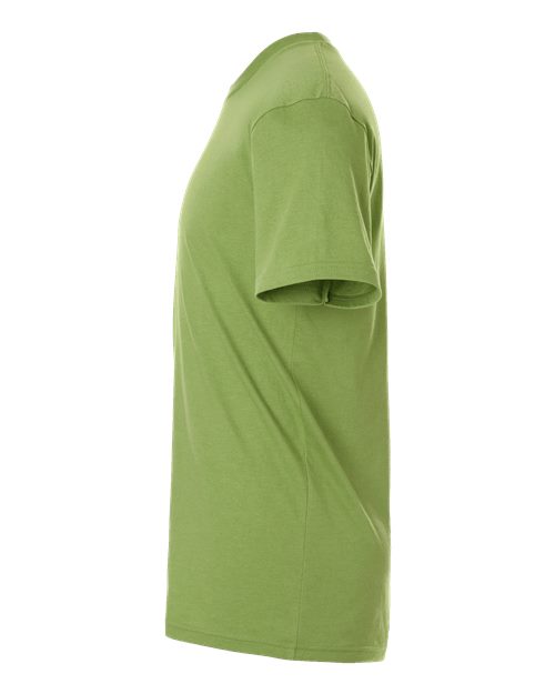 American Apparel 2001CVC Heather Nephrite — direct side