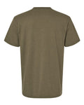 American Apparel 2001CVC Heather Olive — back