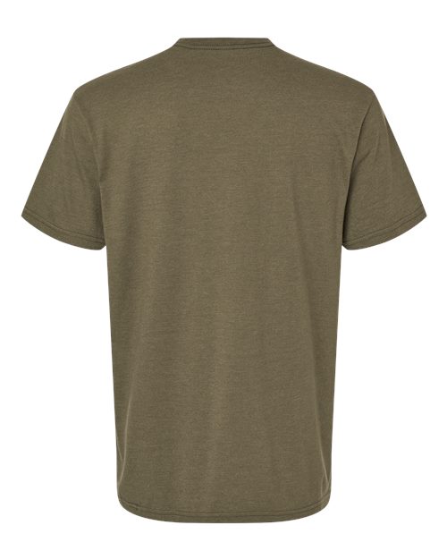 American Apparel 2001CVC Heather Olive — back