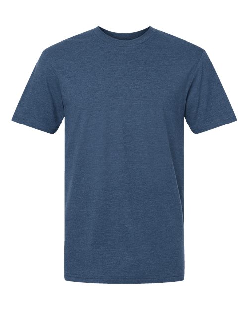 American Apparel 2001CVC Heather Sea Blue — front