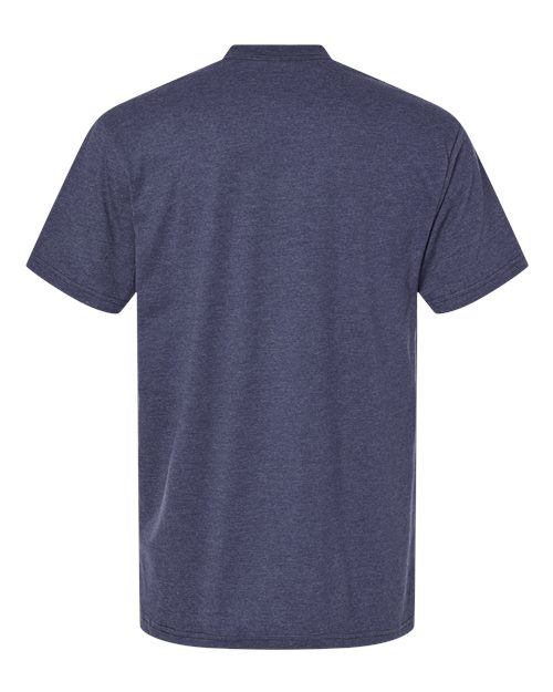 American Apparel 2001CVC Heather Navy — back