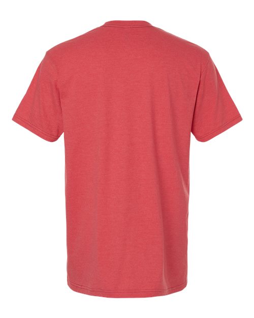 American Apparel 2001CVC Heather Coral — back