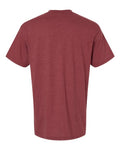 American Apparel 2001CVC Heather Burgundy — back