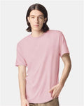 American Apparel 2001CVC Heather Pink — on model front