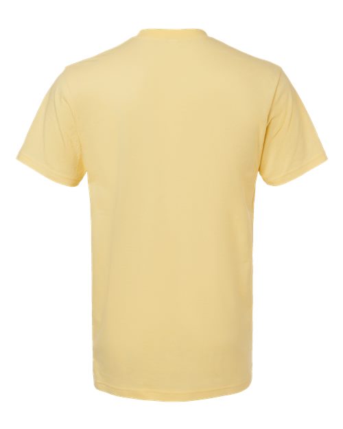 American Apparel 2001CVC Heather Panna Cotta — back