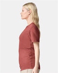 American Apparel 2001CVC Heather Canyon — on model back