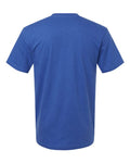 American Apparel 2001CVC Heather Royal Blue — back