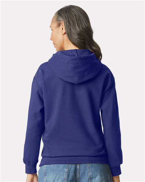 Gildan SF500 Cobalt — on model back