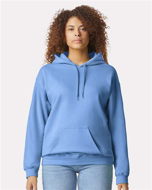 Gildan SF500 Carolina Blue — on model front