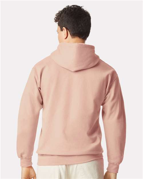 Gildan SF500 Dusty Rose — on model back