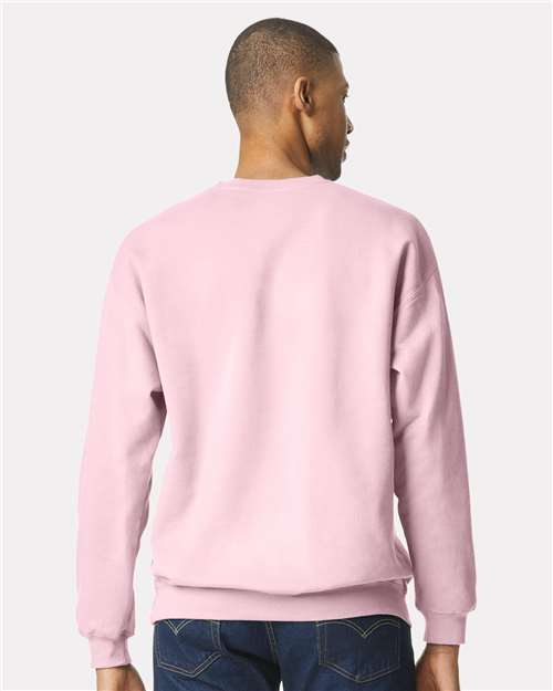 Gildan SF000 Light Pink — on model back