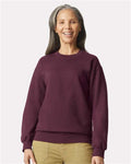 Gildan SF000 Maroon — on model front