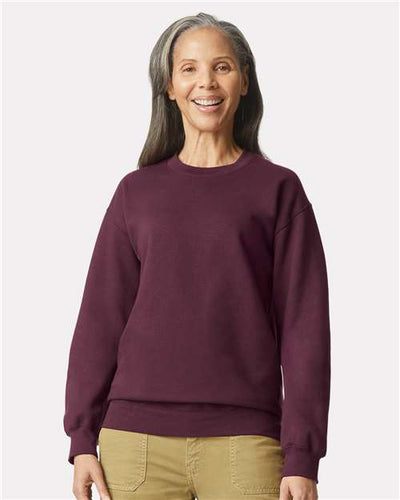 Gildan SF000 Maroon — on model front