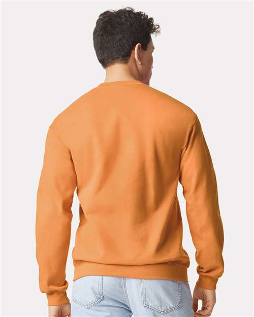 Gildan SF000 Tangerine — on model back