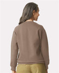 Gildan SF000 Brown Savana — on model back