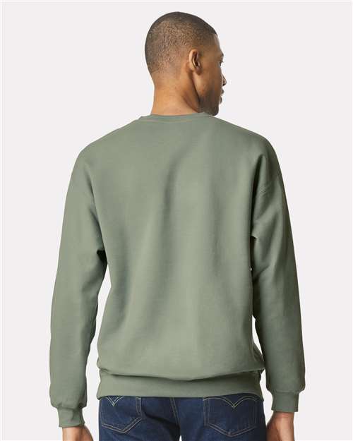 Gildan SF000 Sage — on model back