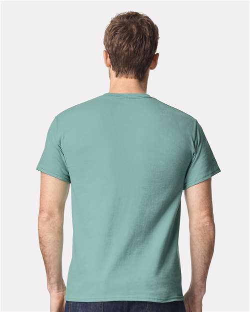 Gildan 5000 Aquatic — on model back