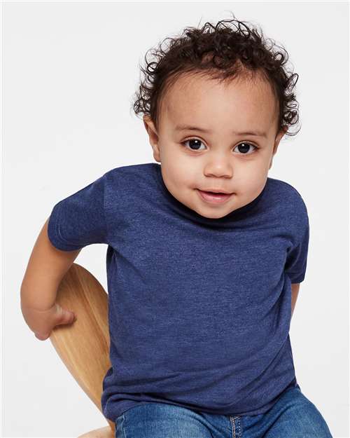 Rabbit Skins 3322 Vintage True Navy — on model front