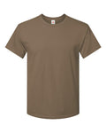 Hanes 5280 Coyote Brown — front