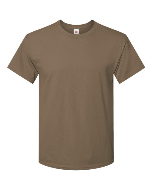 Hanes 5280 Coyote Brown — front