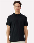 Gildan 3000 Black — on model front