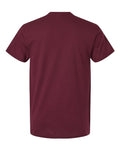 Gildan 3000 Maroon — back