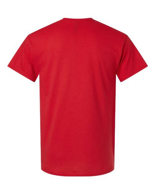 Gildan 3000 Red — back
