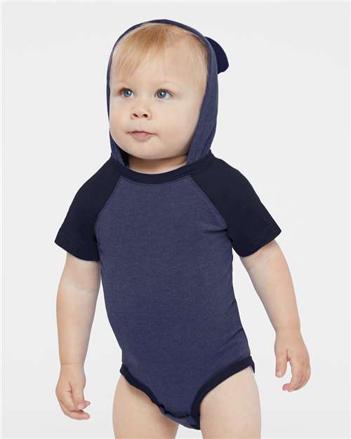 Rabbit Skins 4417 Vintage True Navy/ Navy — on model front