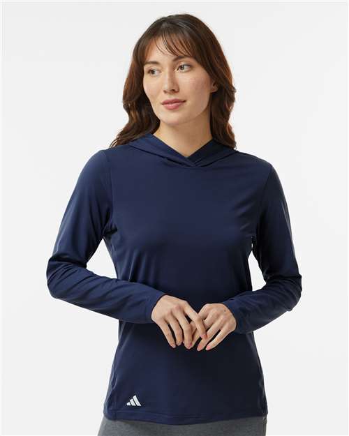 Adidas A1003 Collegiate Navy — on model front