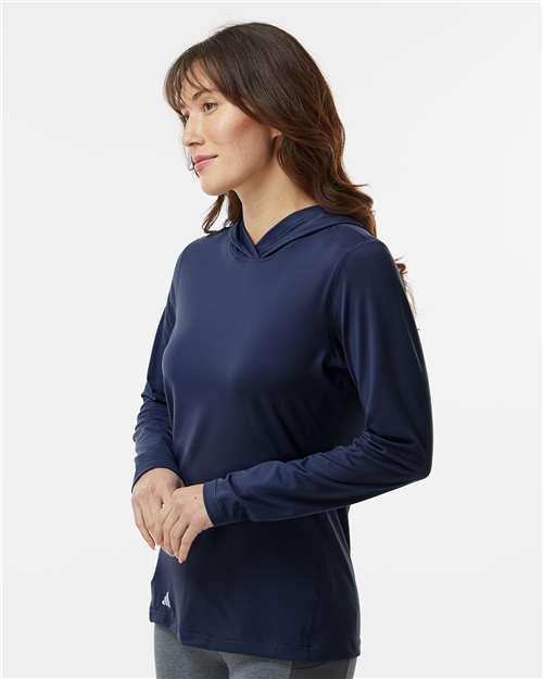 Adidas A1003 Collegiate Navy — on model side