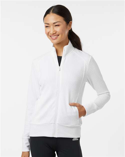 Adidas A1007 White — on model front