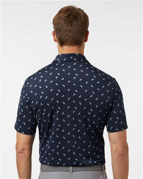 Adidas A2012 Collegiate Navy/ Wonder Silver — on model back