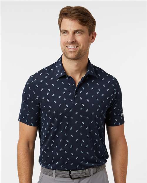 Adidas A2012 Collegiate Navy/ Wonder Silver — on model front