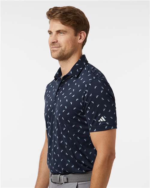 Adidas A2012 Collegiate Navy/ Wonder Silver — on model side