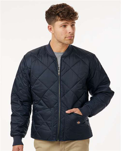 Dickies 6124 Dark Navy — on model front