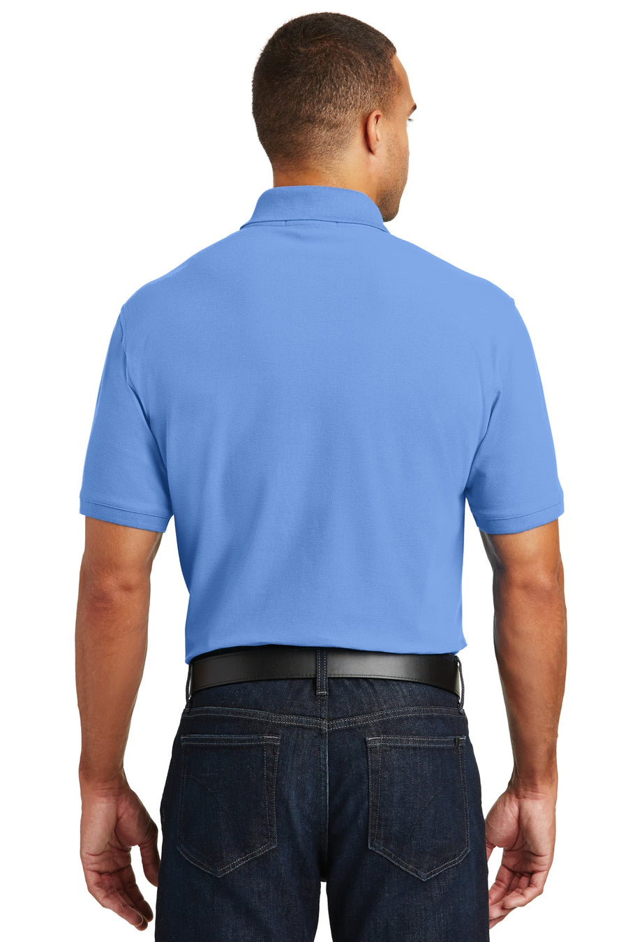 Unisex Core Classic Pique Polo - Carolina Blue