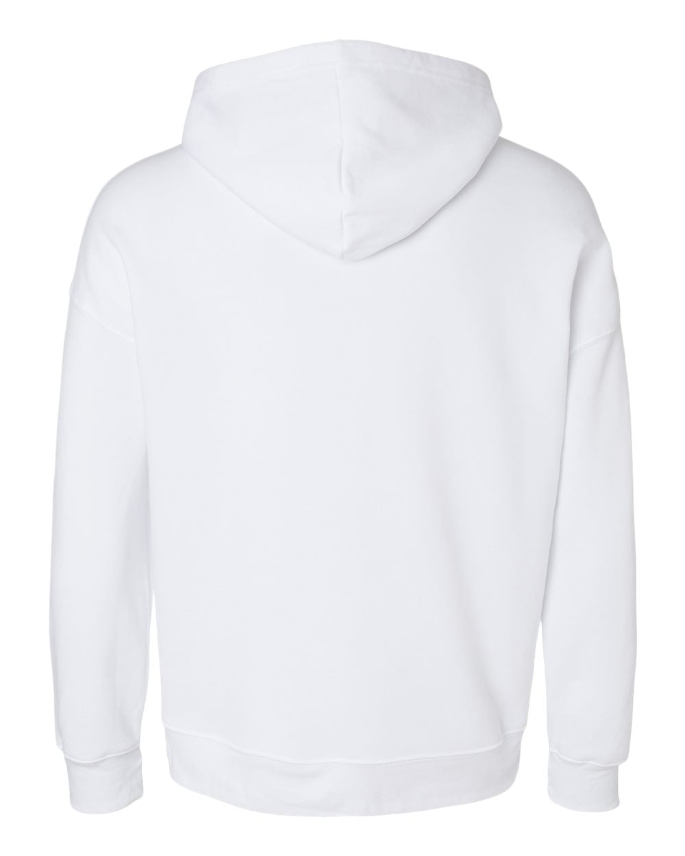 Unisex Sponge Fleece Pullover DTM Hoodie - White