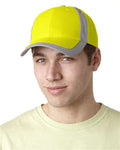 Adams Headwear RF102 Yellow — on model front