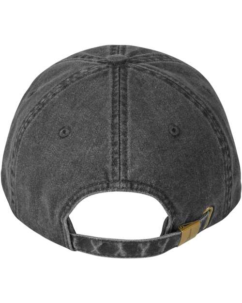 Adams Headwear LP108 Black — back