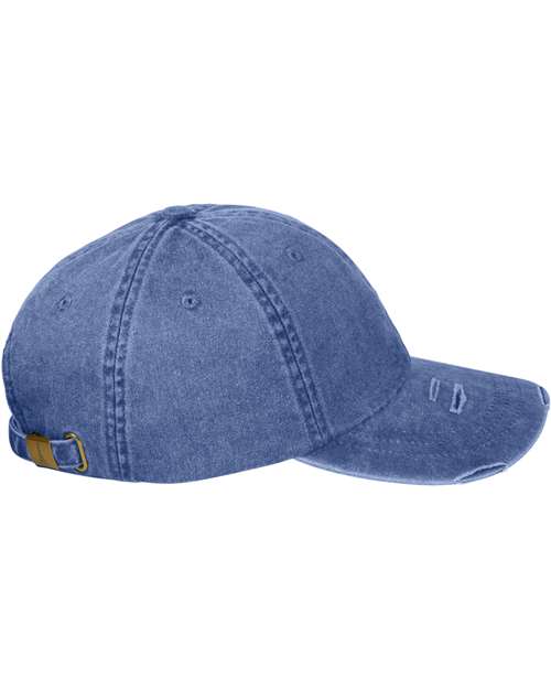 Adams Headwear LP108 Royal — direct side