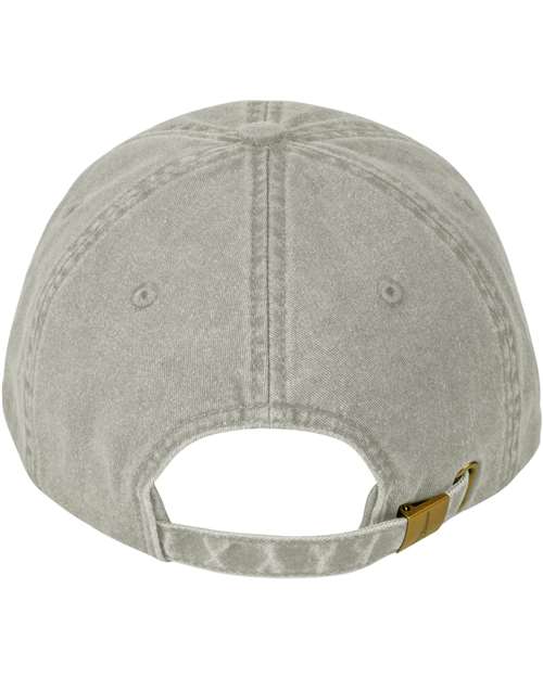 Adams Headwear LP108 Stone — back