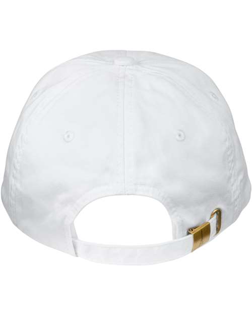 Adams Headwear LP108 White — back