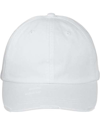 Adams Headwear LP108 White — front