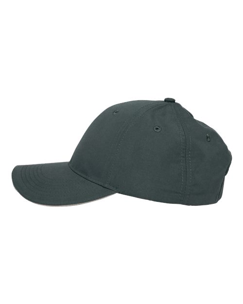 Adams Headwear PE102 Forest/ Khaki — direct side