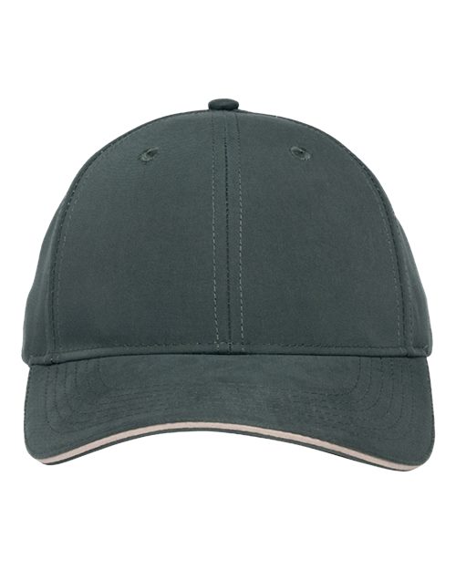 Adams Headwear PE102 Forest/ Khaki — front