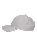 Adams Headwear PE102 Grey/ Black — direct side