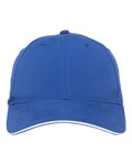 Adams Headwear PE102 Royal/ White — front