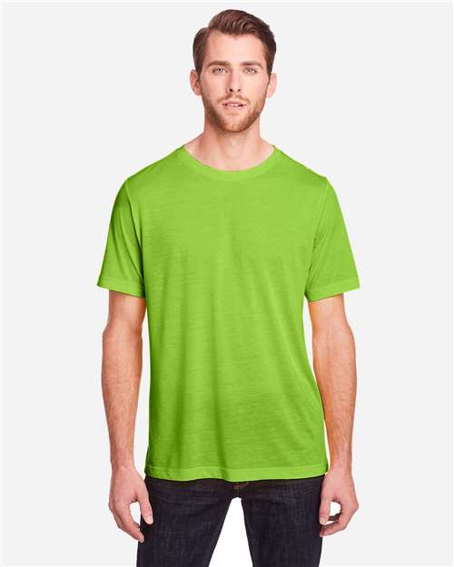 CORE365 CE111 Acid Green — on model front