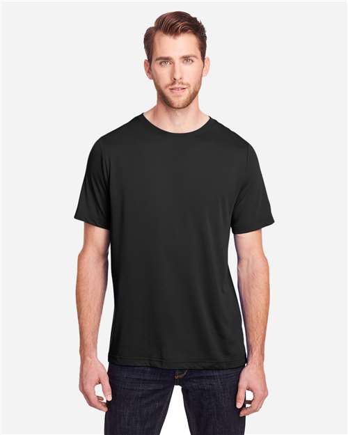 CORE365 CE111 Black — on model front